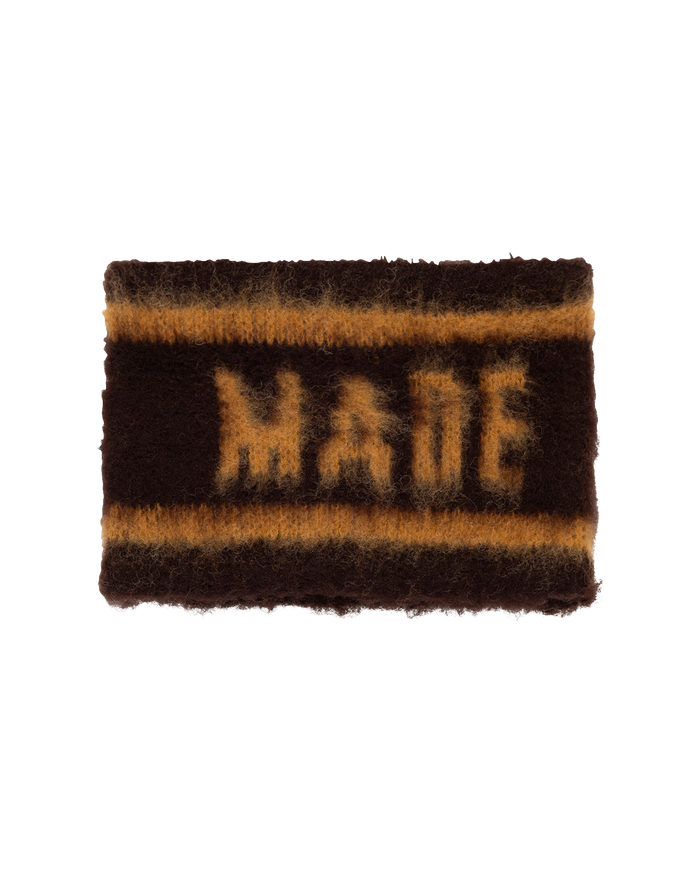 Shaggy Knit Logo Band