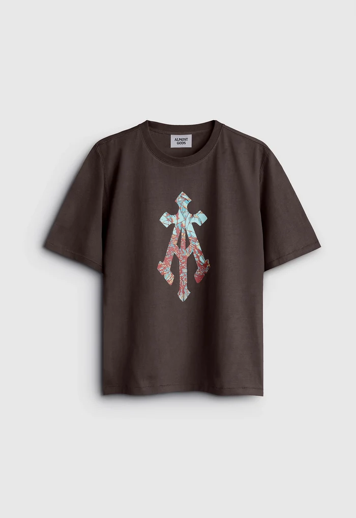 Shattered Alpha Cross Relaxed Tee