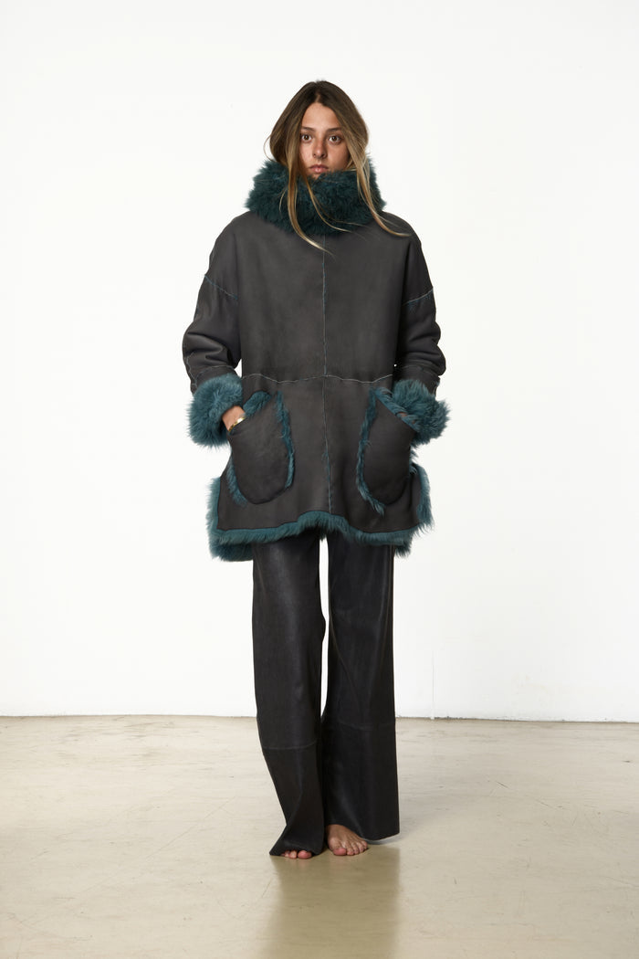 SHEARLING SWEATER ASPEN