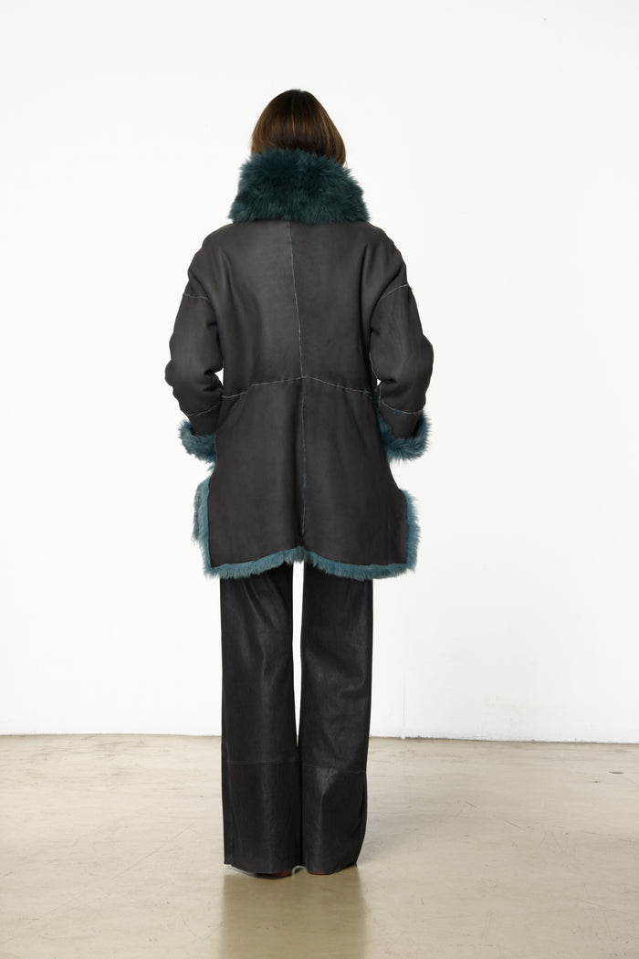 SHEARLING SWEATER ASPEN