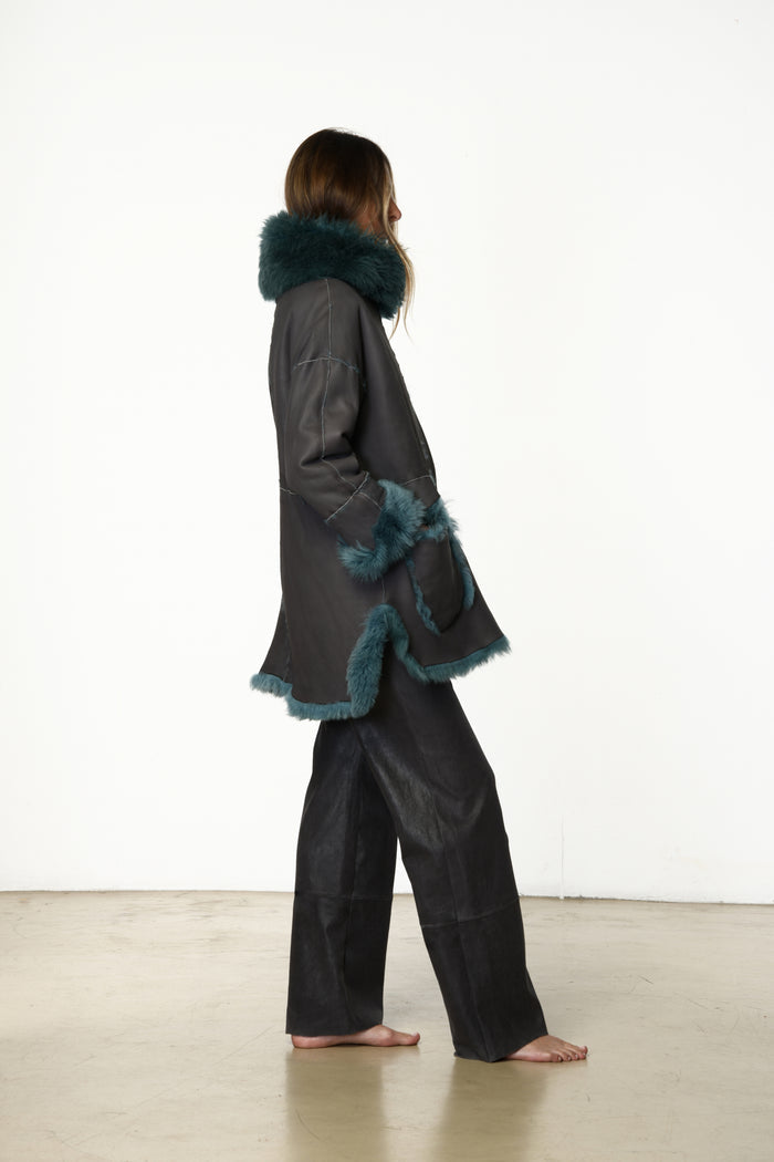 SHEARLING SWEATER ASPEN