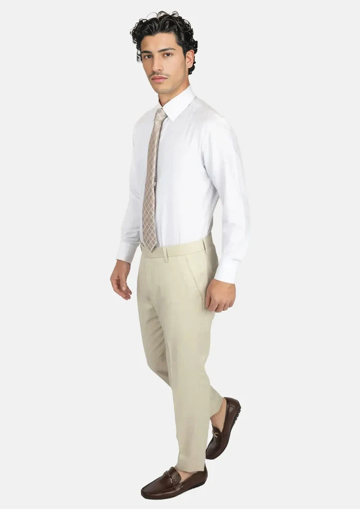 Siena Ivory Twill Pants
