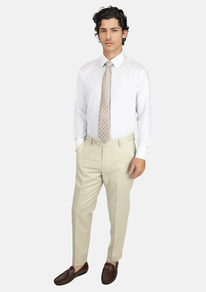 Siena Ivory Twill Pants