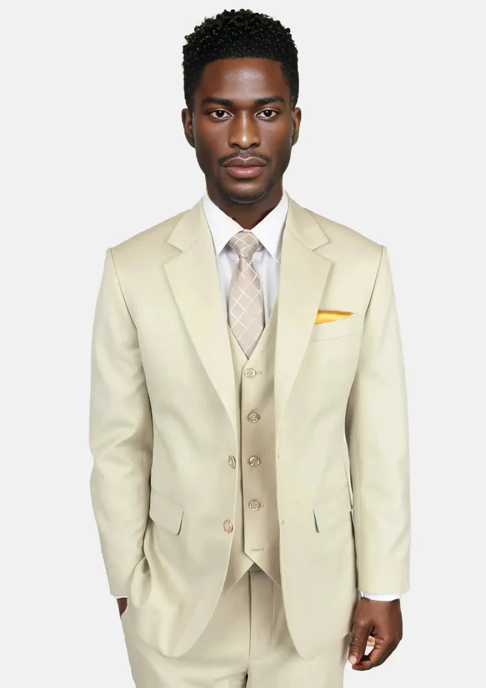 Siena Ivory Twill Suit