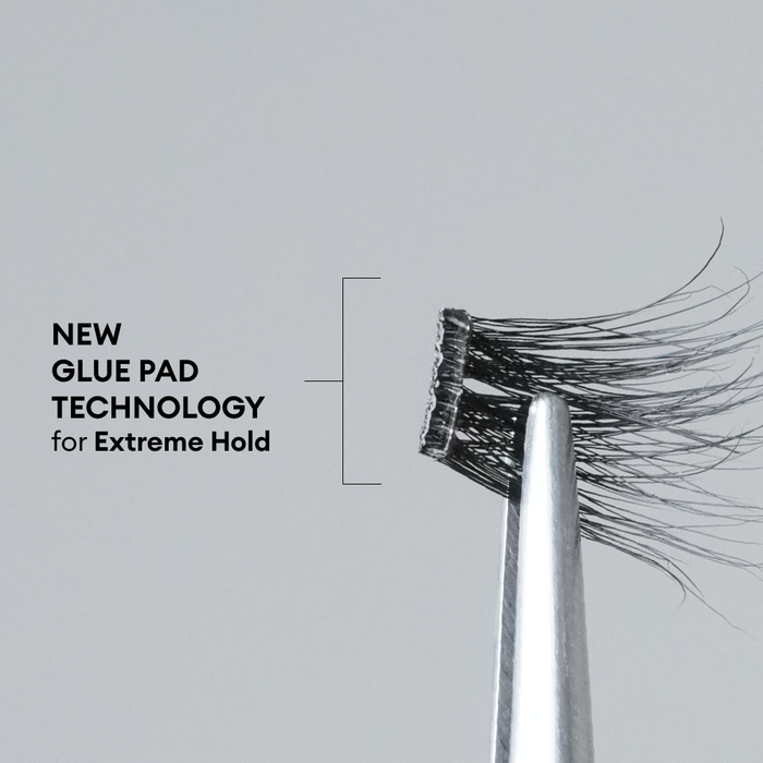 Silly George Pop-On Lashes - Flaunt Black