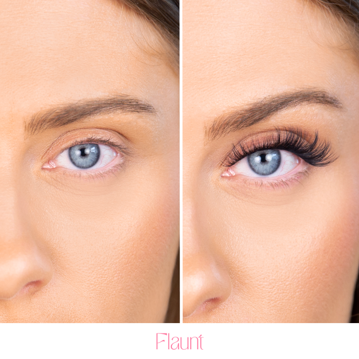 Silly George Pop-On Lashes - Flaunt Black