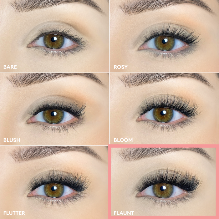 Silly George Pop-On Lashes - Flaunt Black