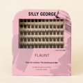 Silly George Pop-On Lashes - Flaunt Dark Brown