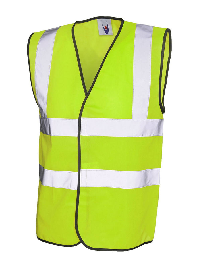 Sleeveless Hi Vis Safety Waistcoat