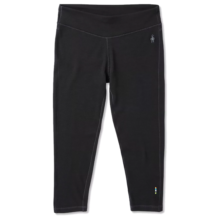 Smartwool Classic Thermal Merino Womens Base Layer 3/4 Bottom black pure boardshop