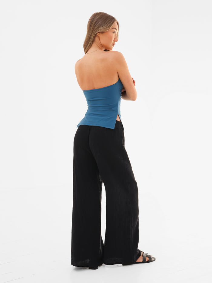 Solea Bandeau Top - Dark Blue