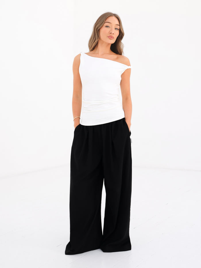 Solea Twist Top - White