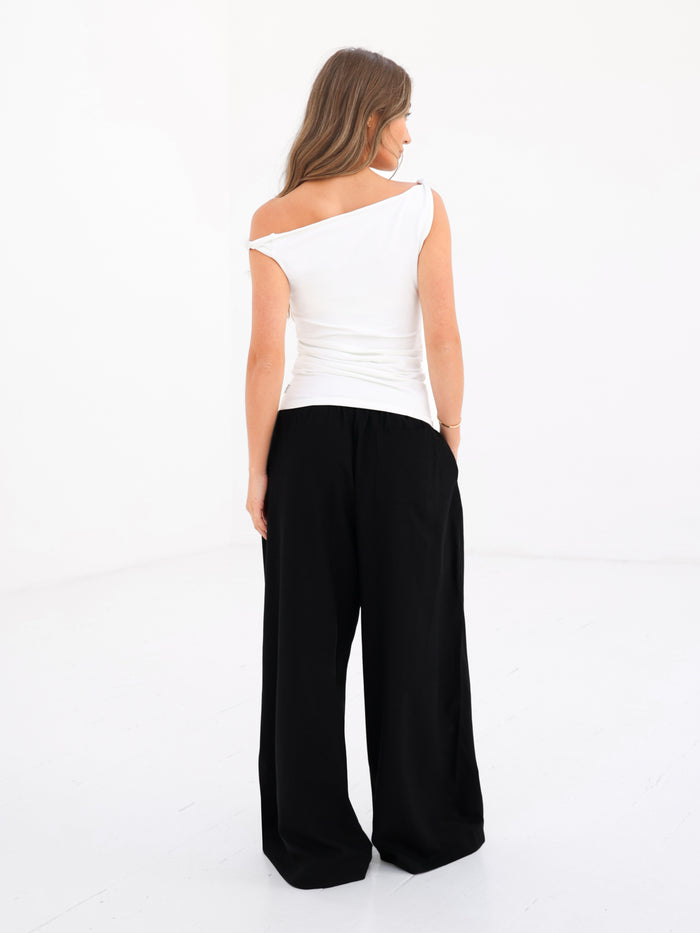Solea Twist Top - White