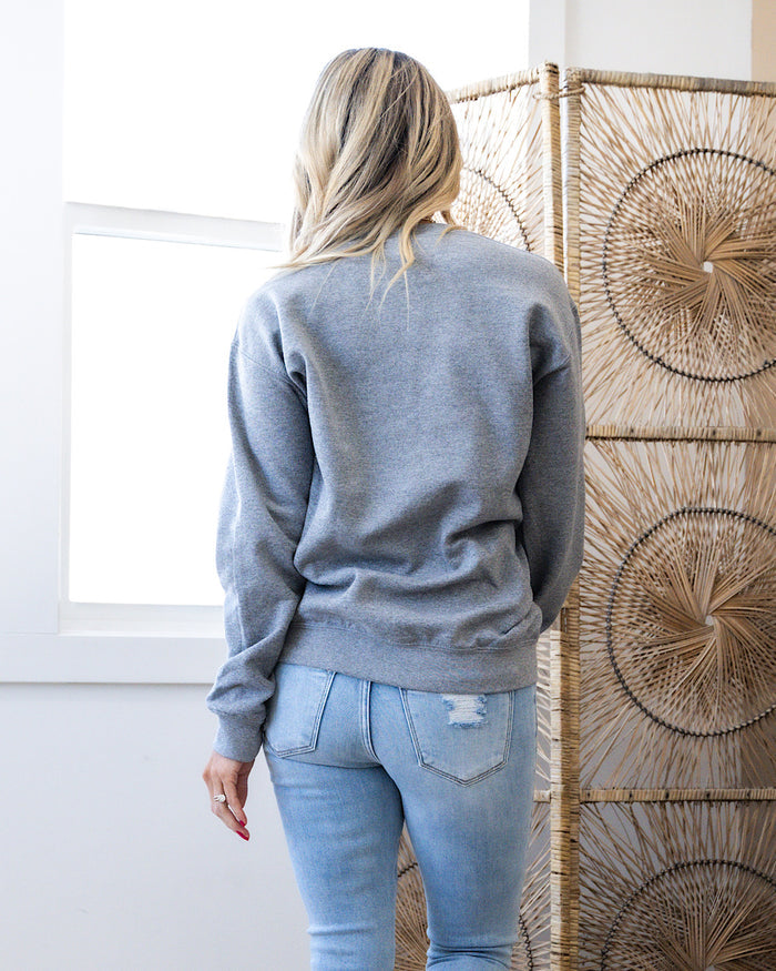 Sorry About My Husband Gray Sweatshirt  Twisted Pelican