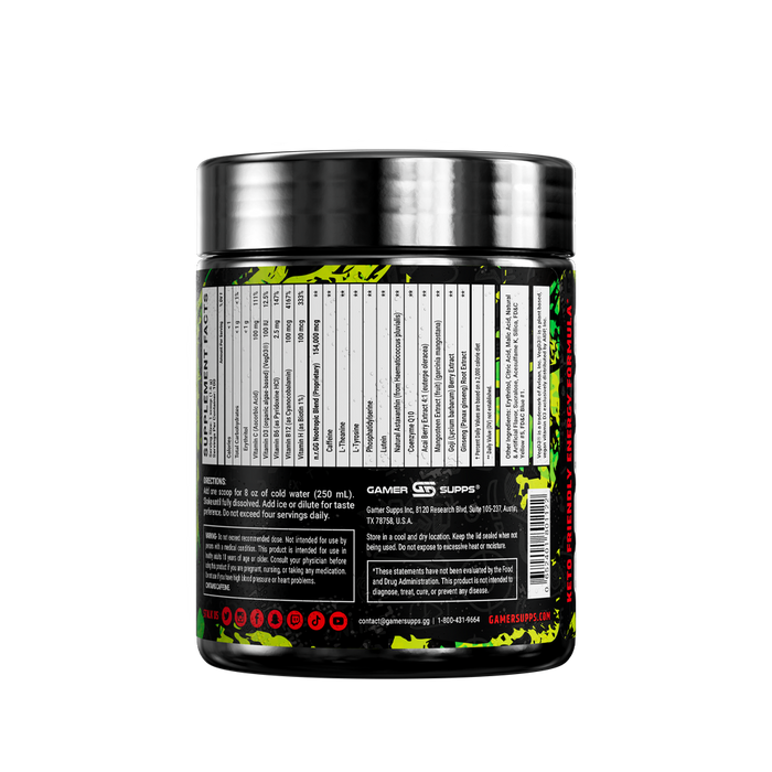 Sour Apple - 100 Servings - Gamer Supps