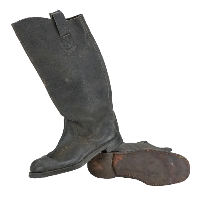 Soviet WW2 Cavalry Boots - Russian Army Surplus - Collectables & Rarities