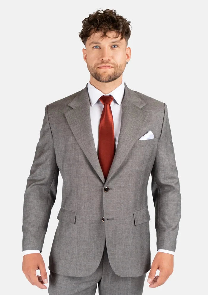 Ellis Spanish Grey Prince Of Wales Suit - SARTORO