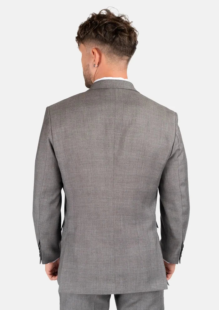 Ellis Spanish Grey Prince Of Wales Suit - SARTORO