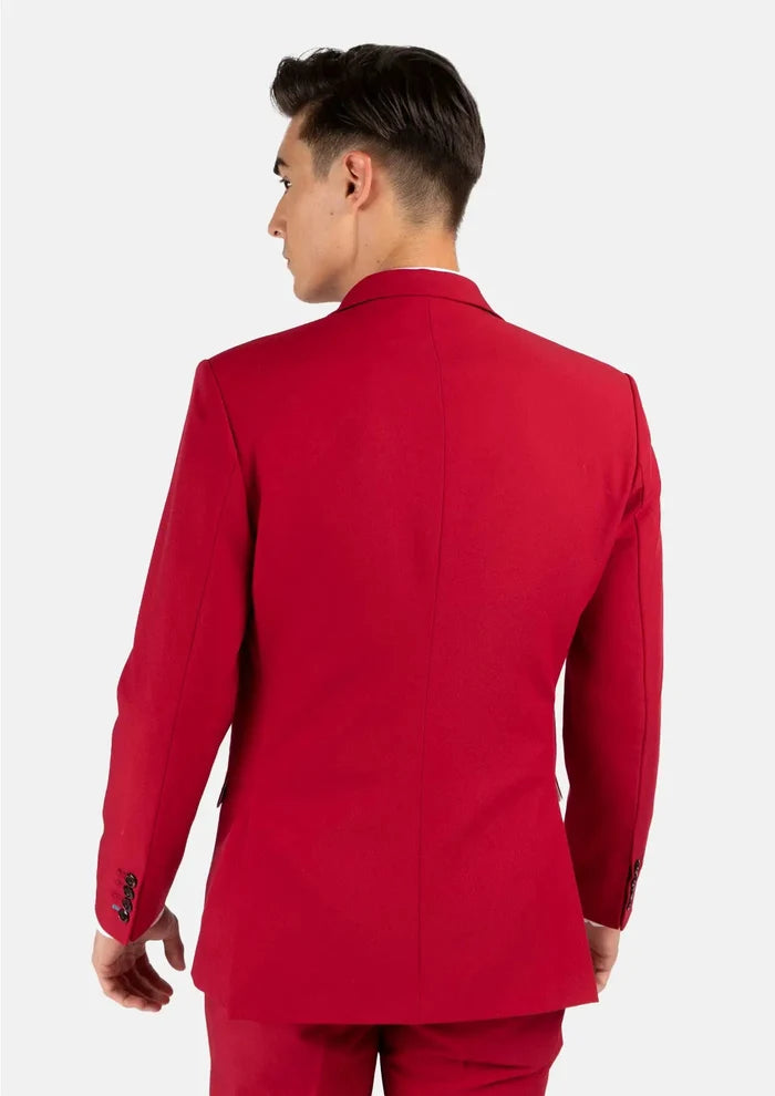 Ellis Spanish Red Stretch Jacket - SARTORO