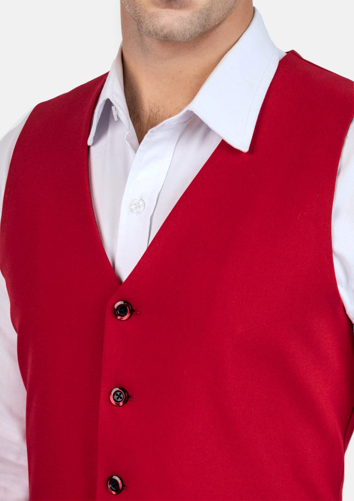Spanish Red Stretch Vest