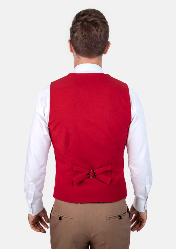 Spanish Red Stretch Vest
