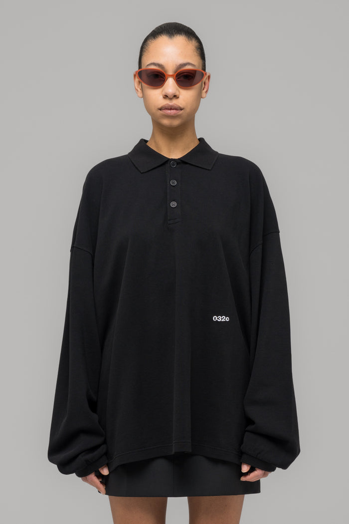 "SPEED DEVIL" LS POLO SHIRT - 032c