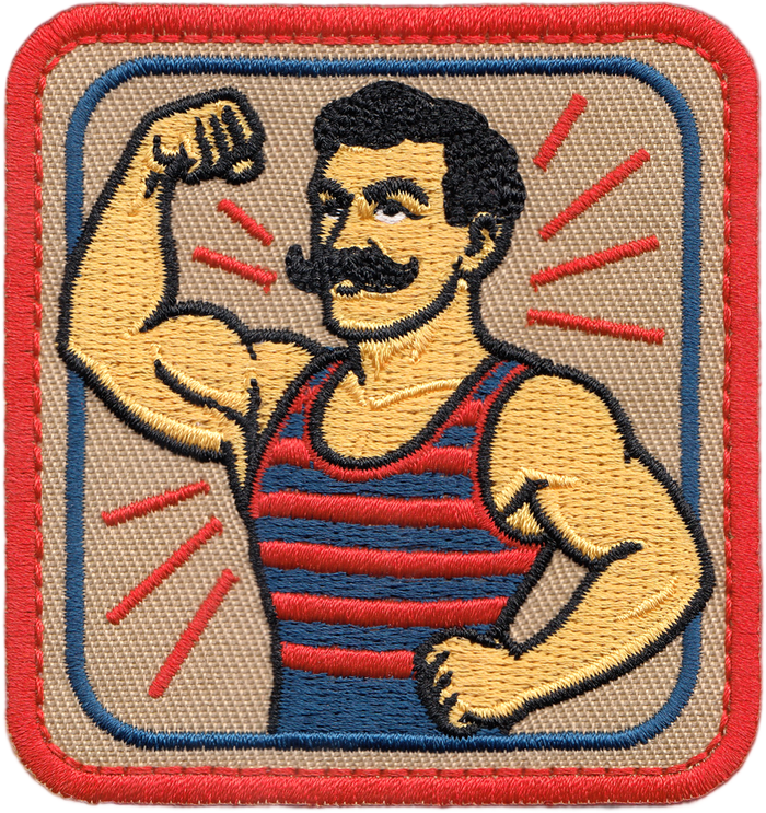 Square Deal Patch - Circus Strong Man