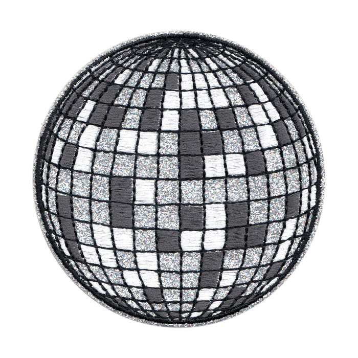 Square Deal Patch - Shiny Disco Ball