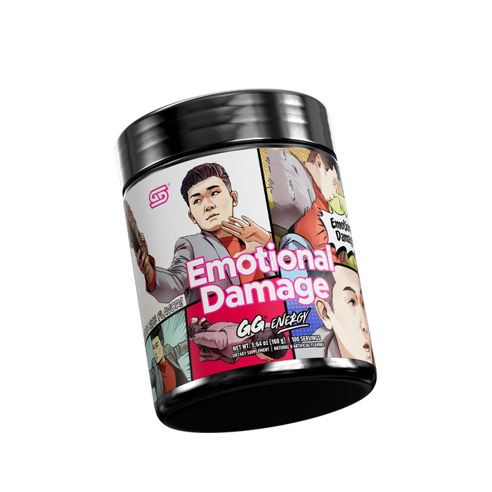 Steven He's Emotional Damage - 100 Servings - Gamer Supps