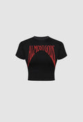 Stonewashed Gothic Baby Tee