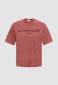 Stonewashed Logo Regular Tee
