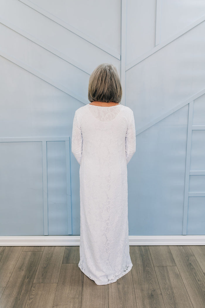 Straight Lace Temple Dress