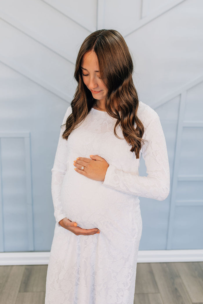 Straight Lace Temple Dress