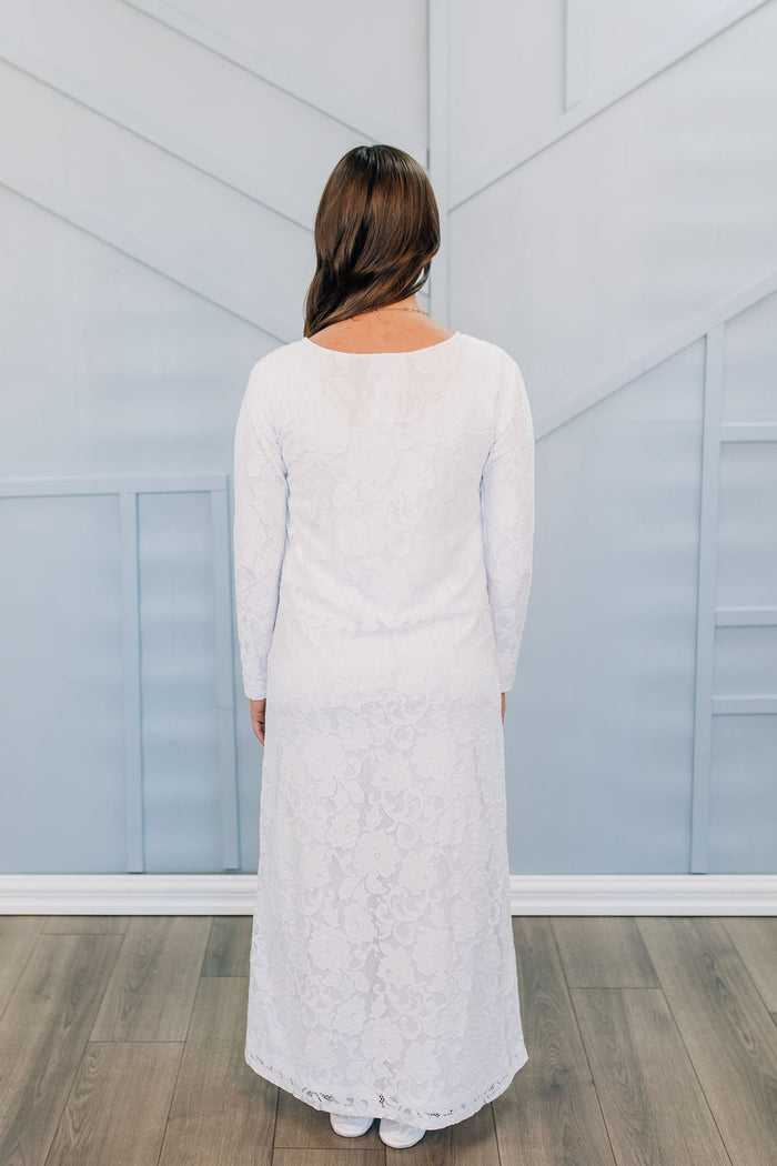 Straight Lace Temple Dress