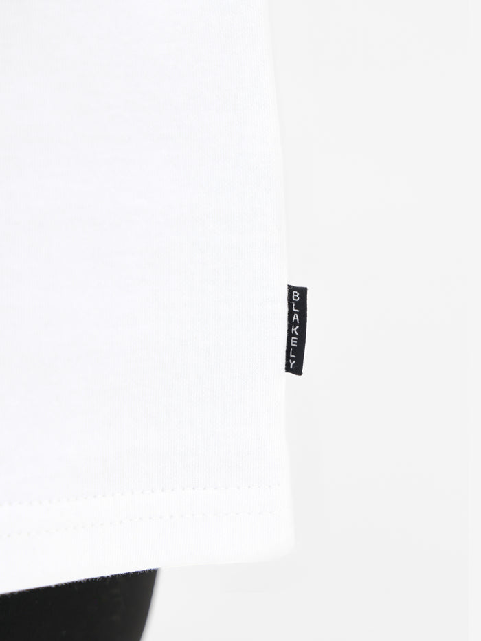 Strawberry Bubble Print Oversized T-Shirt - White