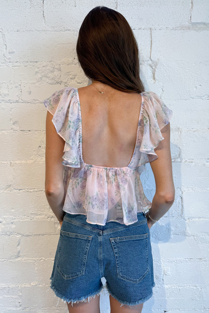 Sweet Pea Top Back, adeline boutique, dallas boutique, boutique