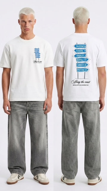 T-Shirt Along the Coast - Face et dos