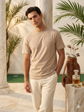 T-Shirt Boussole — Sable
