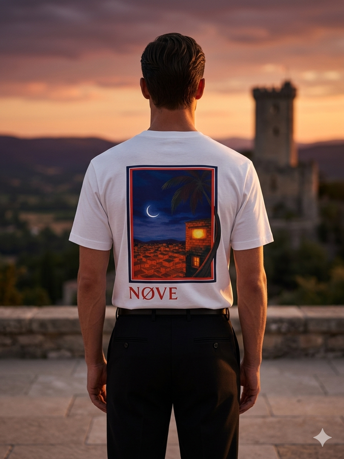 T-Shirt Oversize Desert Night – NØVE