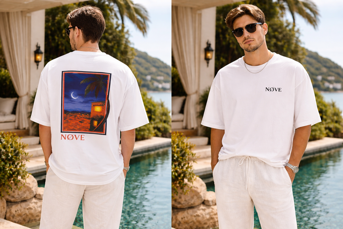 T-Shirt Oversize Desert Night – NØVE