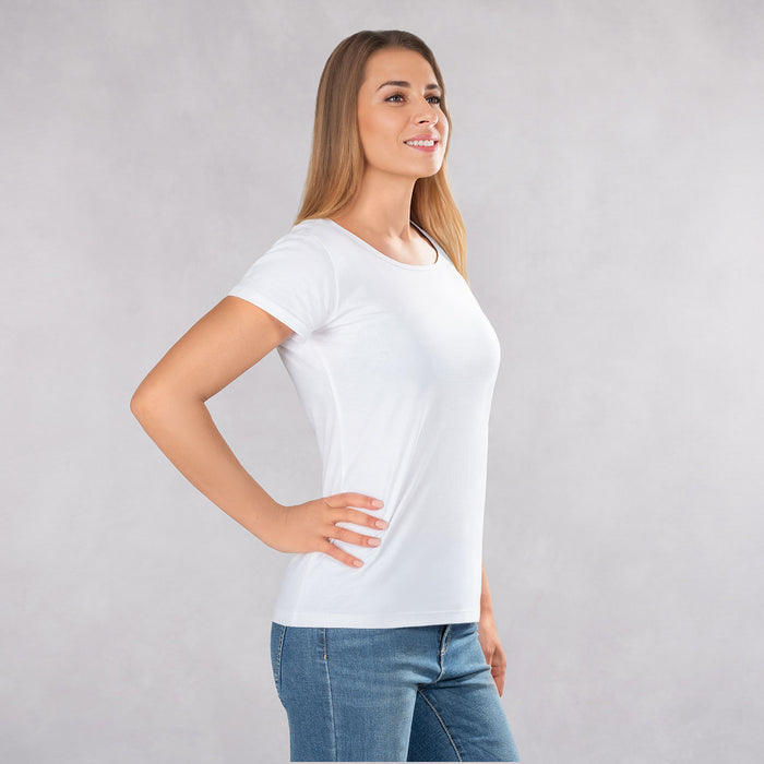 Giesswein Organic T-Shirt Women - blanc arctique 011