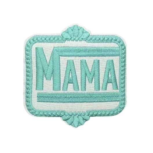 Teal Mama Patch