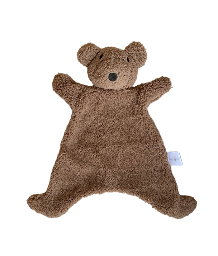 Teddy fleece baby and toddler comforter soft plush comfort toy
