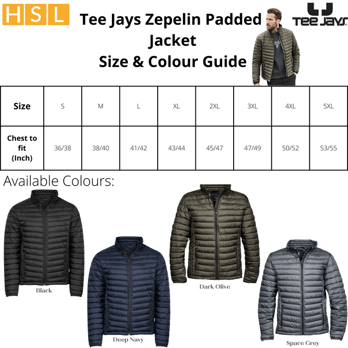 Tee Jays Zepelin Padded Jacket