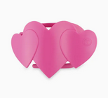 Teleties Heart To Heart Flat Hair Clip