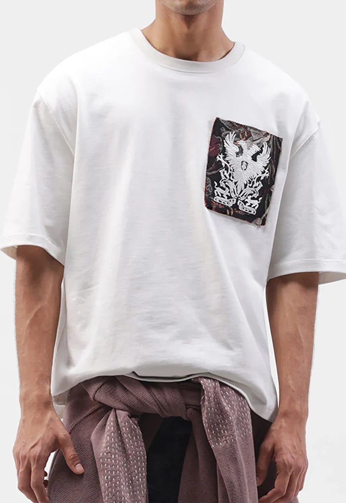 Templar Jacquard Boxy Tee