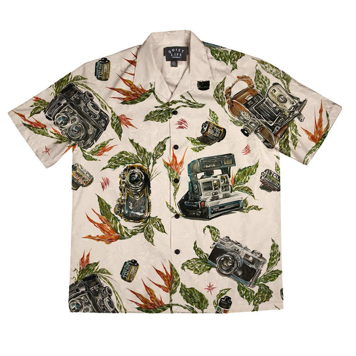 The Quiet Life Swanski Short Sleeve Button Down pure boardshop