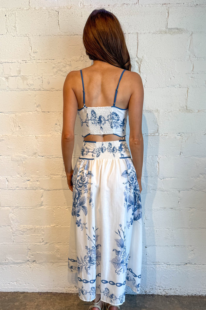 Blue Time to Tango Skirt, skirt, skirts, dallas boutique, adeline boutique, boutique