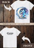 Tiny terror Tee- moon light 🌙 crystals Claxton Creations GB