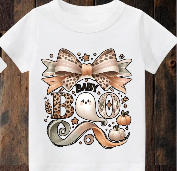 Tiny terror Tee- pretty little boo 👻 Claxton Creations GB